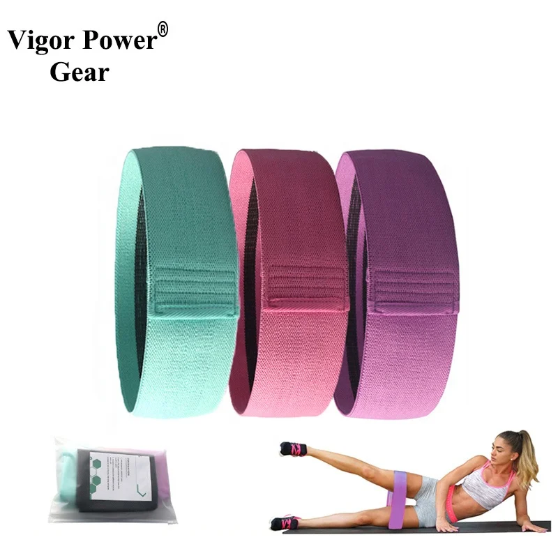 

Customize Hip Bands Resistance bands for fitness training,weightlifting, yoga, Slimming Hip exercise booty band, Red,yellow,blue