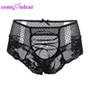 Private Label Black Custom Jack Elastic Lenzing Modal Waistband Cotton Nylon Elastane sexual For Woman Underwear