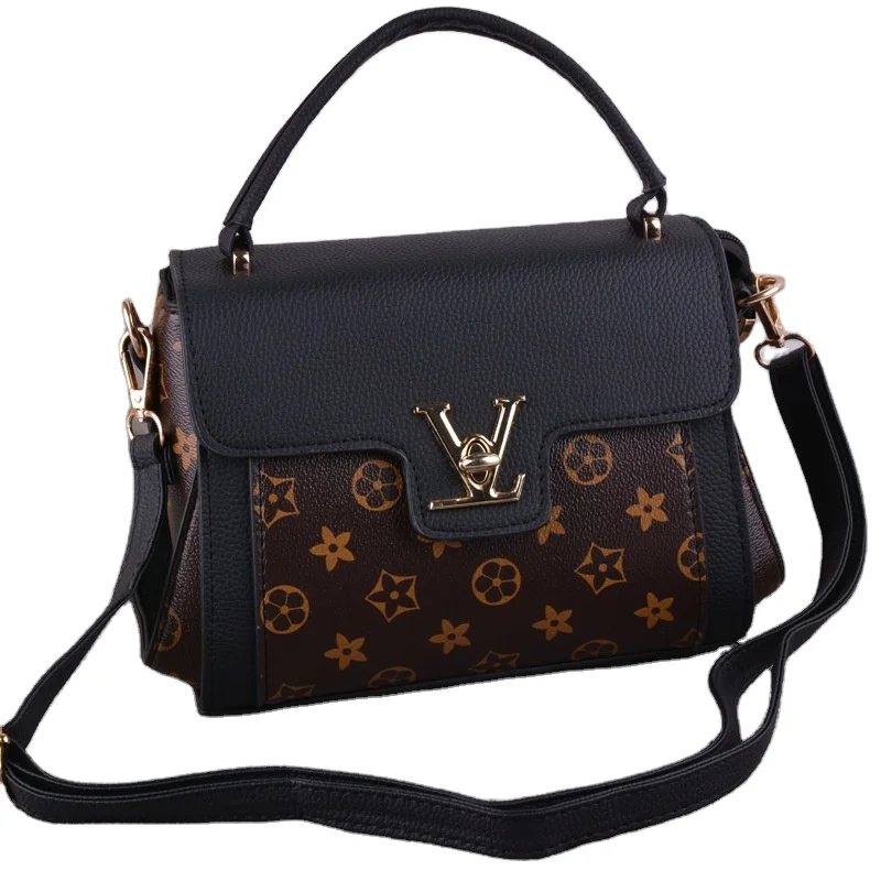 

2020 New Female Bag European Purses And Handbags Bag Women's American Presbyopia Pu Women's Genuine Leather Handbag Fashion