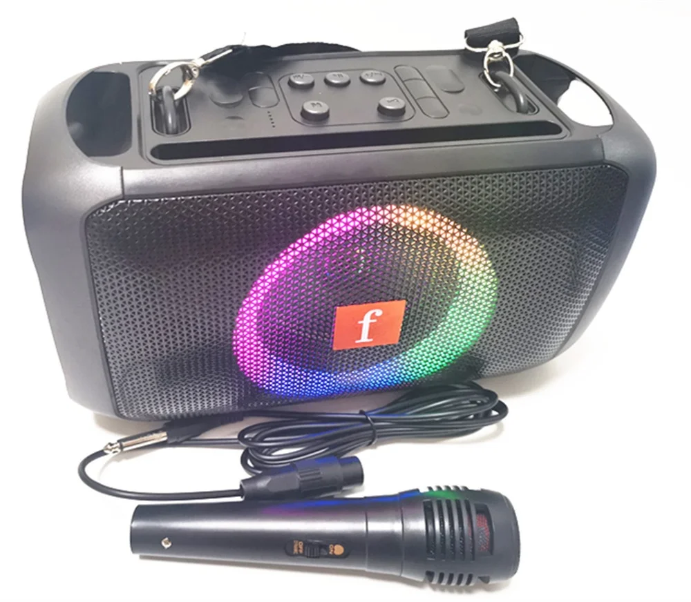 

Altavoz portatil bocinas portatil mini parlante caixa de som portatil outdoor Party sound box power bank with speaker and light