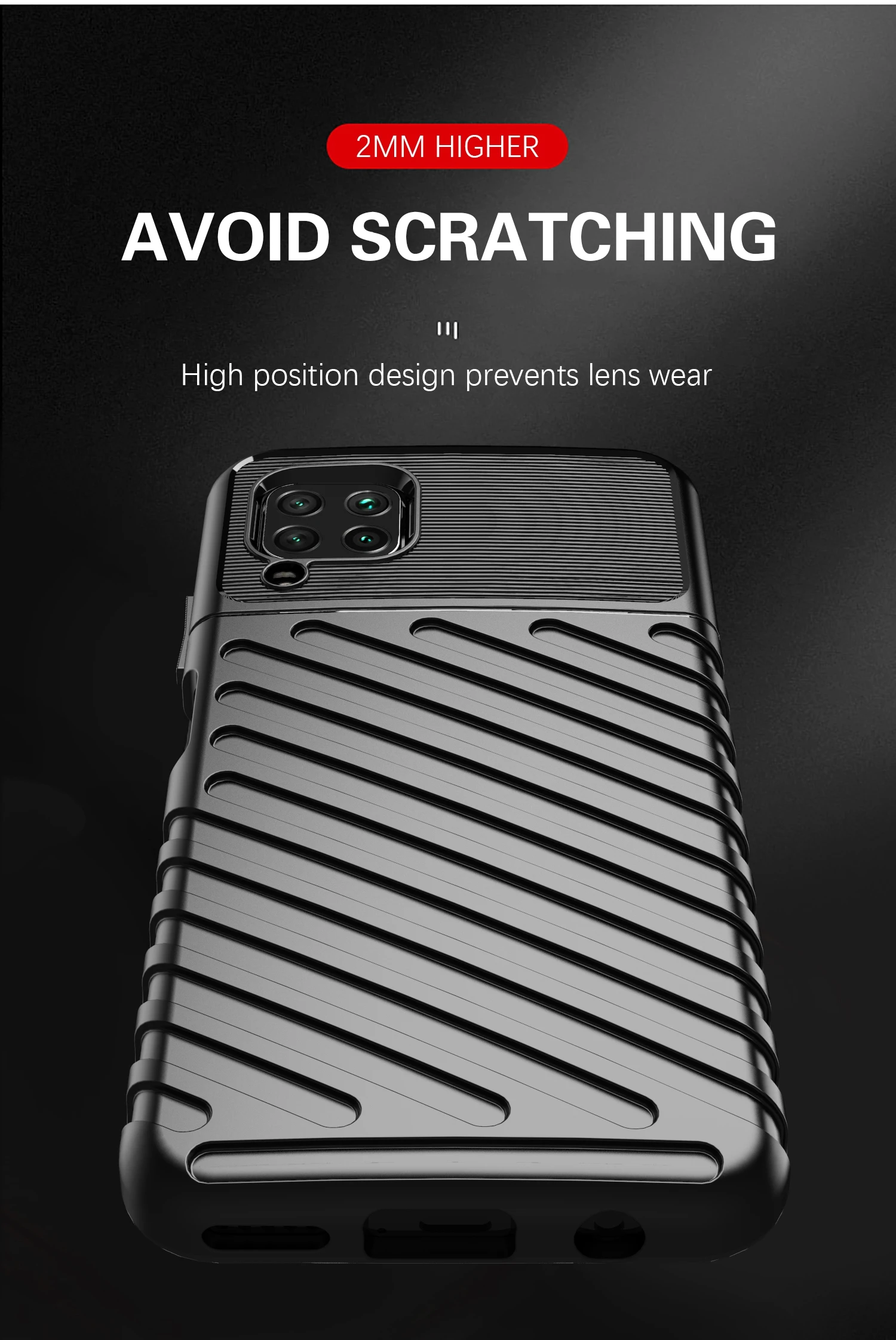 华为p40 lite防震tpu手机后盖手机壳