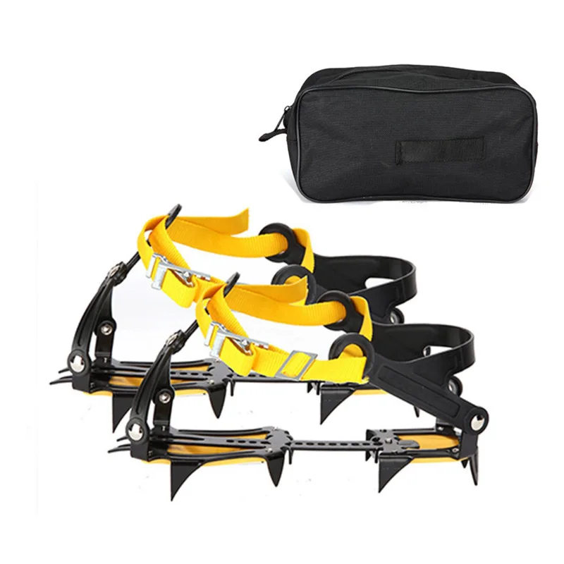 

Supuer 10 teeth ice climbing crampons