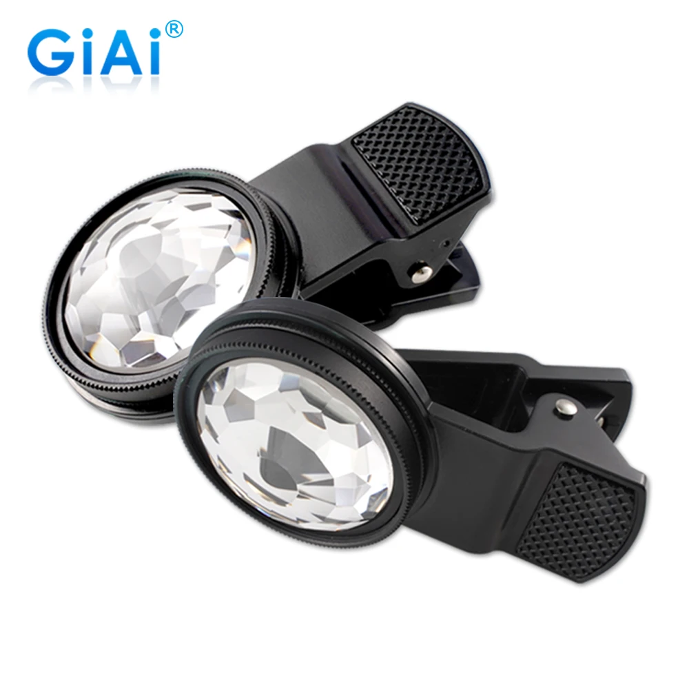 

37mm Special Effect Kaleidoscope Filter Prism Len Camera Phone Filter For Smartphone