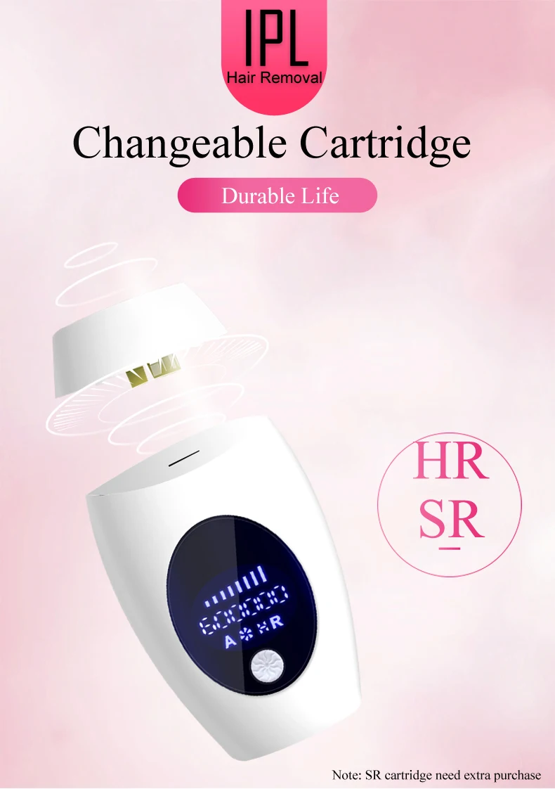 Laser Hair Removal Mini Epilator Permanent Thread Hair Removal Ipl