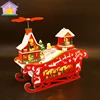 New handmade model miniature house diy dollhouse office gift set