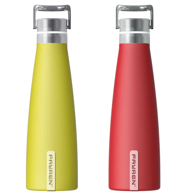 

Promotional Custom Colorful 16OZ sports insulated double wall vacuum thermos bottle stainless steel water bottle