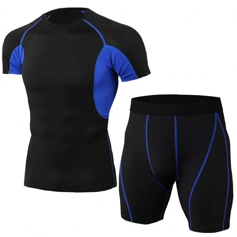 
Quick Dry Uv Protection Sport Running Tight Suit Men  (62293745600)