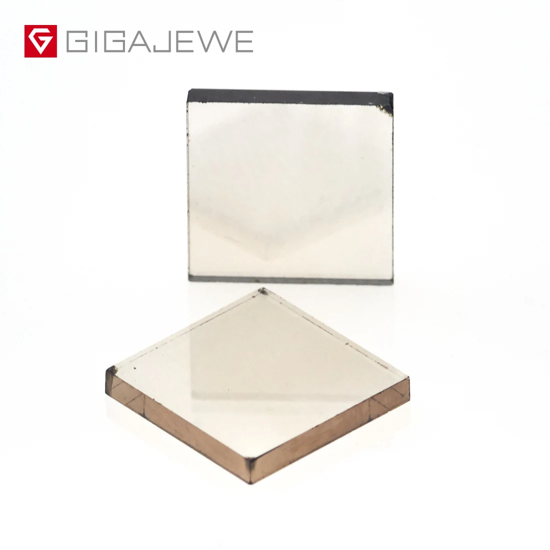 

GIGAJEWE CVD lab grown Diamond White loose diamond single crystal CVD square for tools 100% Real, White,pink