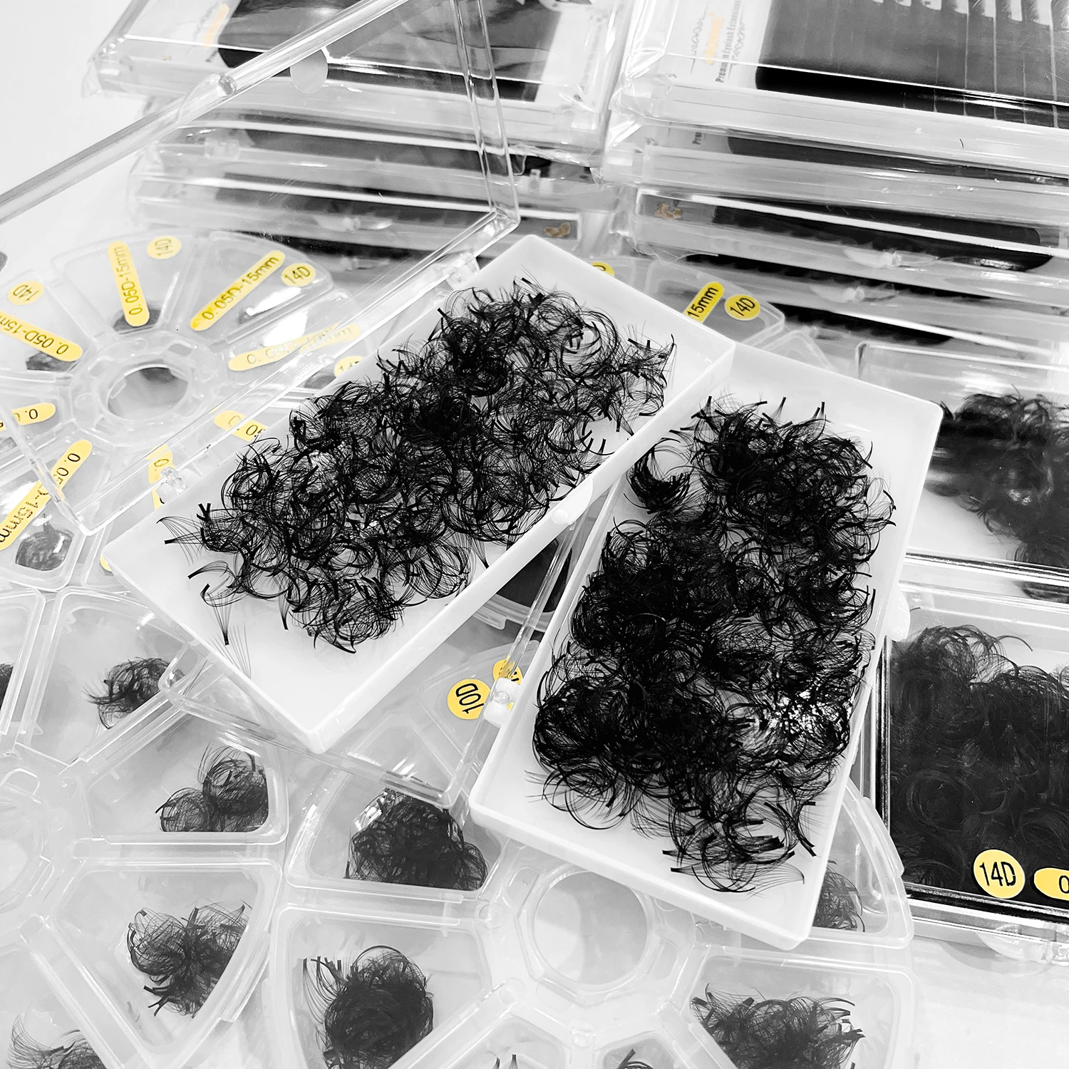 

Abonnie Premade Narrow Fans Pointy 05 Promade Fans Wimpernextension Pro Made Fans Eyelash Extensions