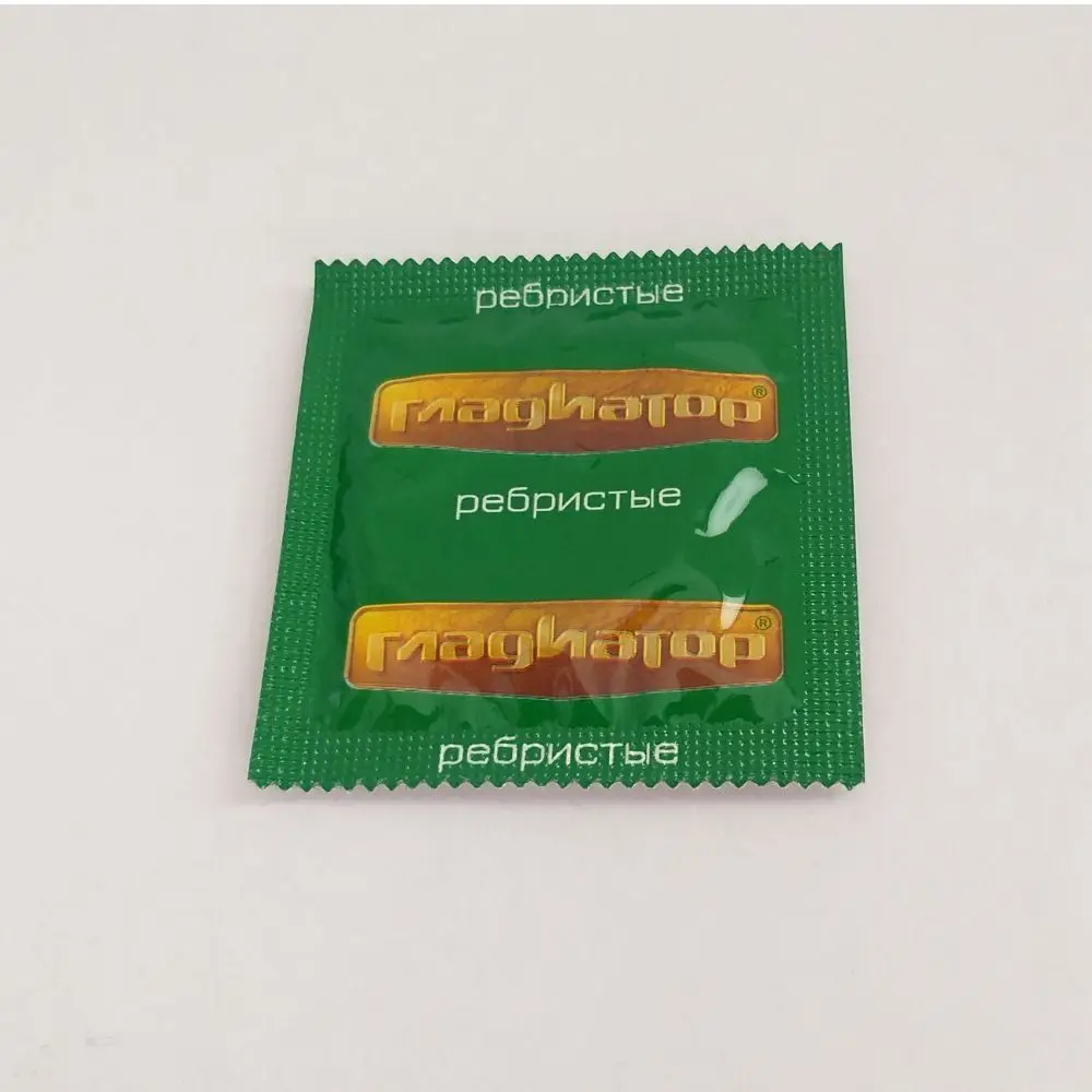 
Ribbed condoms for men Gladiator 