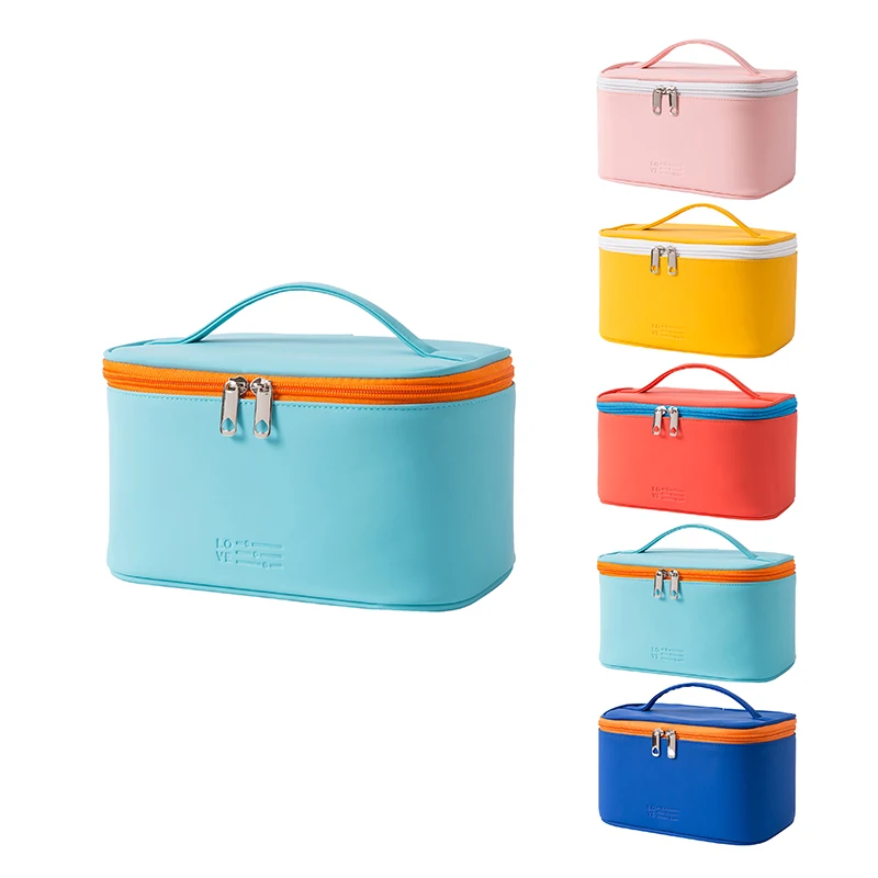 

Promotional Oem Eco-friendly Folding Travel Make Up Organizer Beach Beauty Travel Cosmetic Bag