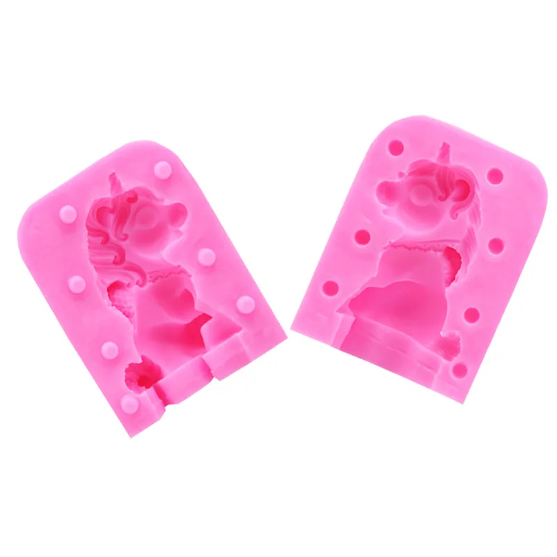 

Three-dimensional Pegasus Unicorn Shape Silicone Fondant Mold Chocolate Shape Mold Baking Pastry Tool Baking Pan Craft Accessori