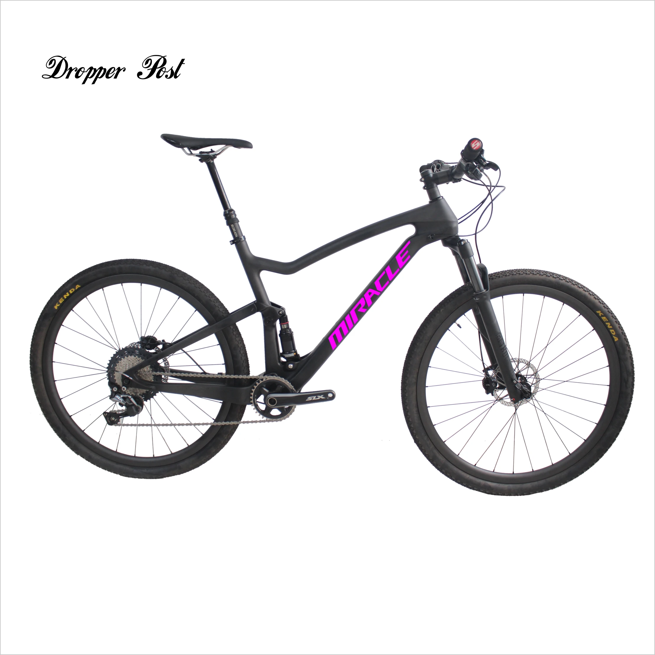 

2021 new 12 speed 29er BOOST suspension carbon bikes dropper post RECON 120mm travel fork,carbon wheelset and SLX M7100 groupset