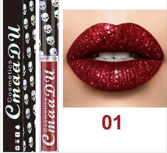 

Private Label Makeup Matte Lip Gloss Glitter Shimmer Waterproof Liquid Lipstick