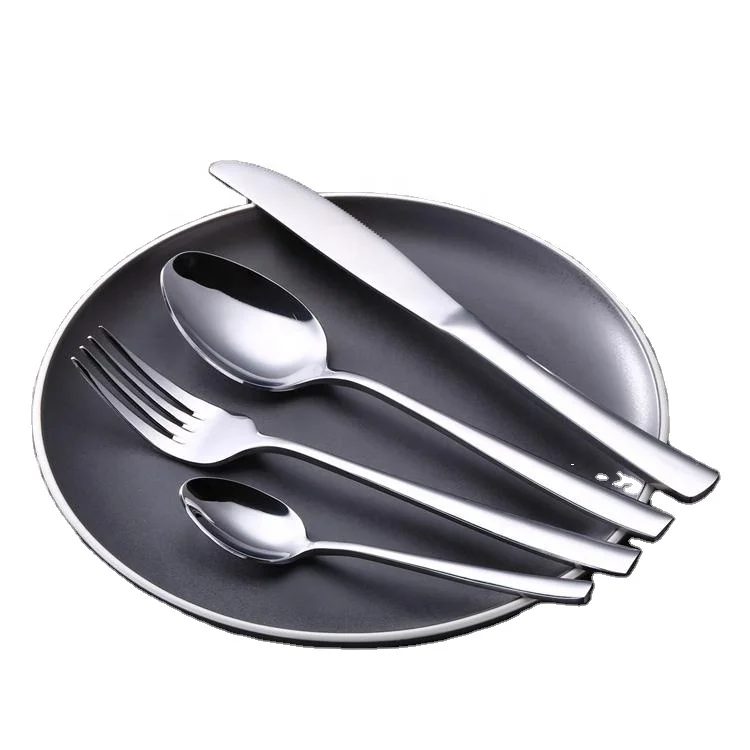 

Factory Silverware Flatware Sets Stainless Steel Cheap Cutlery Sets 4pieces Including Table Knife Spoon Fork and Teaspoon