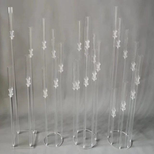 

Clear Acrylic Votive Candle Centerpiece Wedding Centerpieces for Wedding Decor sunyu978