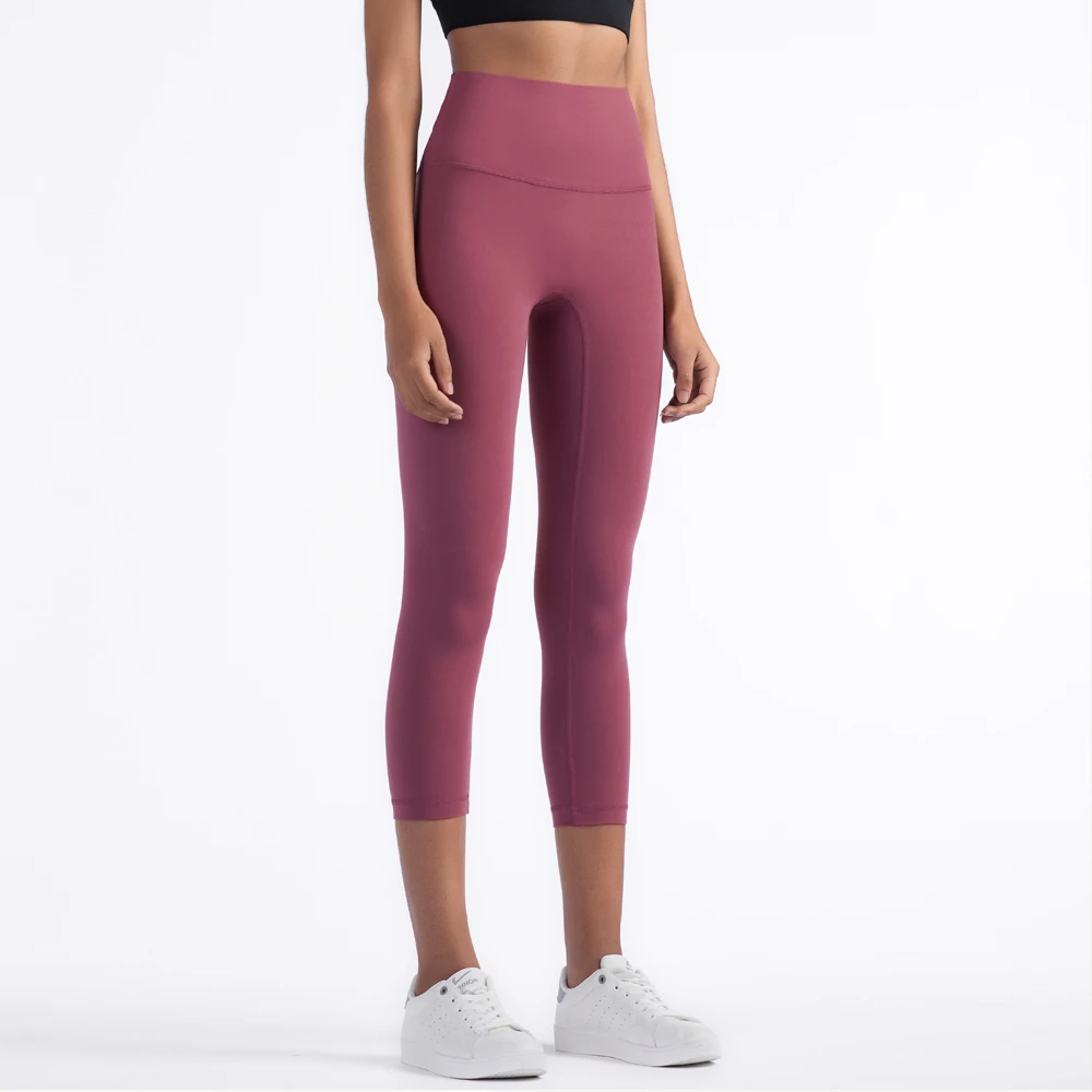 

In Stock Breathable Scrunch Ribbed Textured Y-Stitching Women Sports Leggings