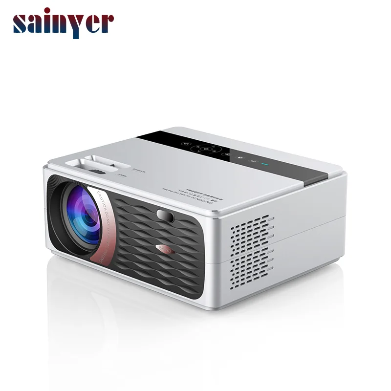 

Newest Sainyer CP600 3D 4K Wireless Projector 1080P DLP Smart Mobile Android Mini LED Wifi Projector ($10 Extra for Android)