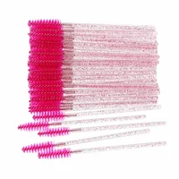 

Disposable glitter mascara brush wand mini eyelash extension new makeup brush lash tool