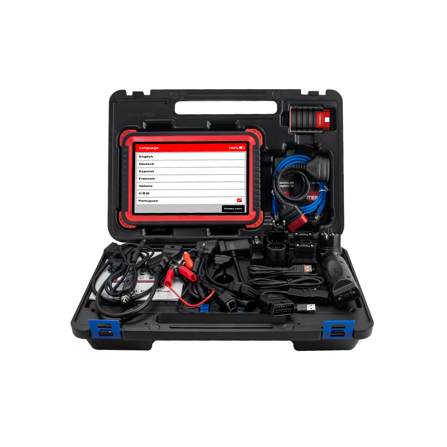 

THINKCAR THINKTOOL Pros+10inch Online programming Car full system Diagnostic Tool with 34+ Reset service