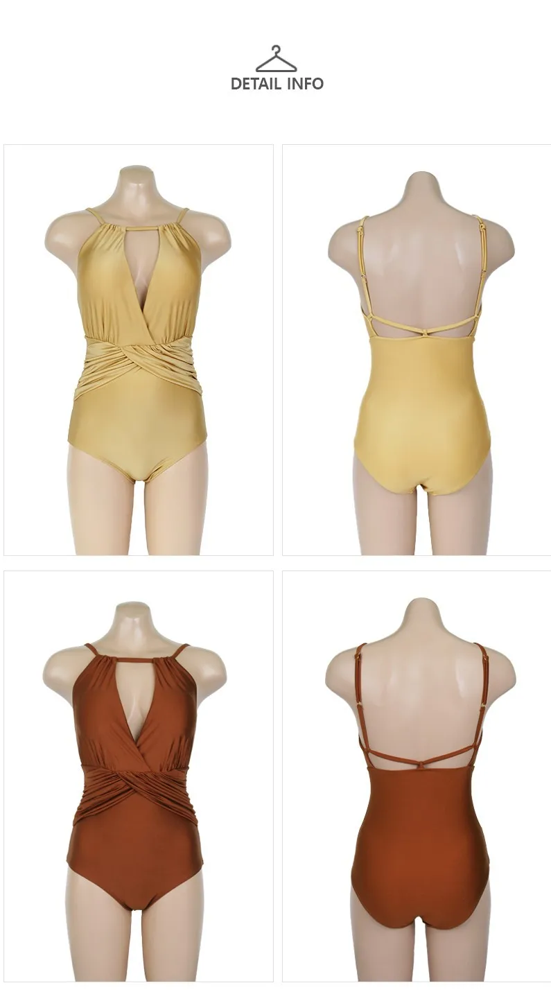 One Piece Solid Color Conservative Swimsuit Female Japanese And Korean Sexy Backless High Waist Bikini Swimsuit Buy Designer Swimwear Ladies Swimwear Sexy Women S Sexy Swimwear Product On Alibaba Com