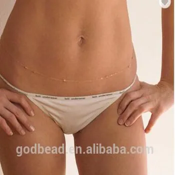 

Women's Gold Belly Chain Sexy Bikini Body Chain Infinity Belly Chain