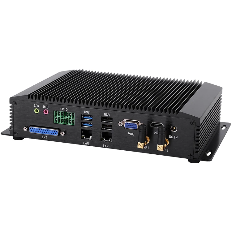 

Cheap high quality Core i5 4200U fanless industrial mini pc for automatic production industrial computer