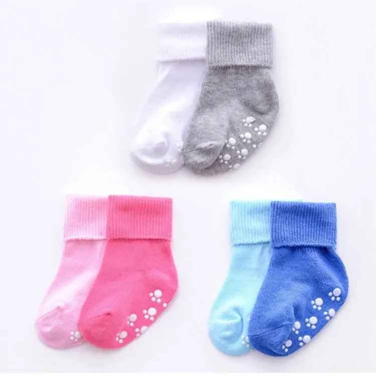 

Wholesale Combed Cotton Knitted Grip Non Slip Baby Anti Slip Socks boys socks baby
