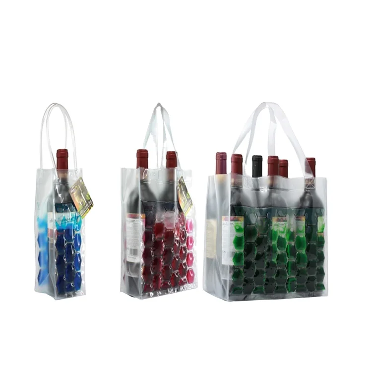 

New Design Gel Ice Pack Bottle Cooler bag