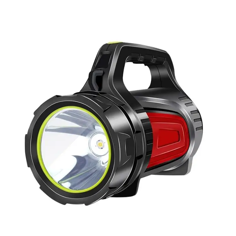 Amazon hot sale Outdoor spot light USB Rechargeable Handheld Search Light Portable Powerful Led Searchlight with Power Bank