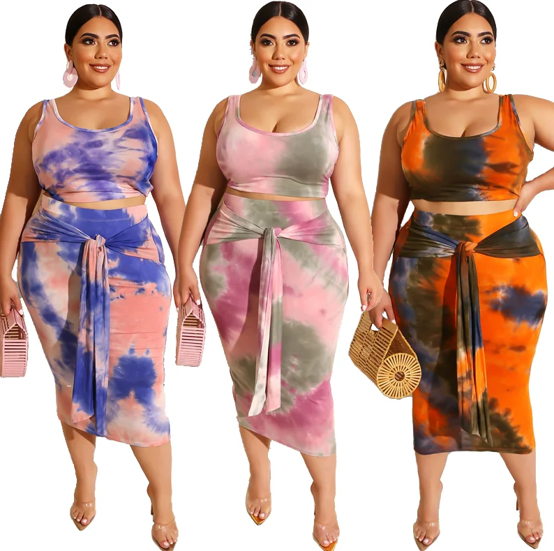 

2020 Summer Plus XXXXXL Size Two Piece Short Sets Casual Women Clothing Sexy Loose Ladies' Home Wear Diamond Dye Women's Dress