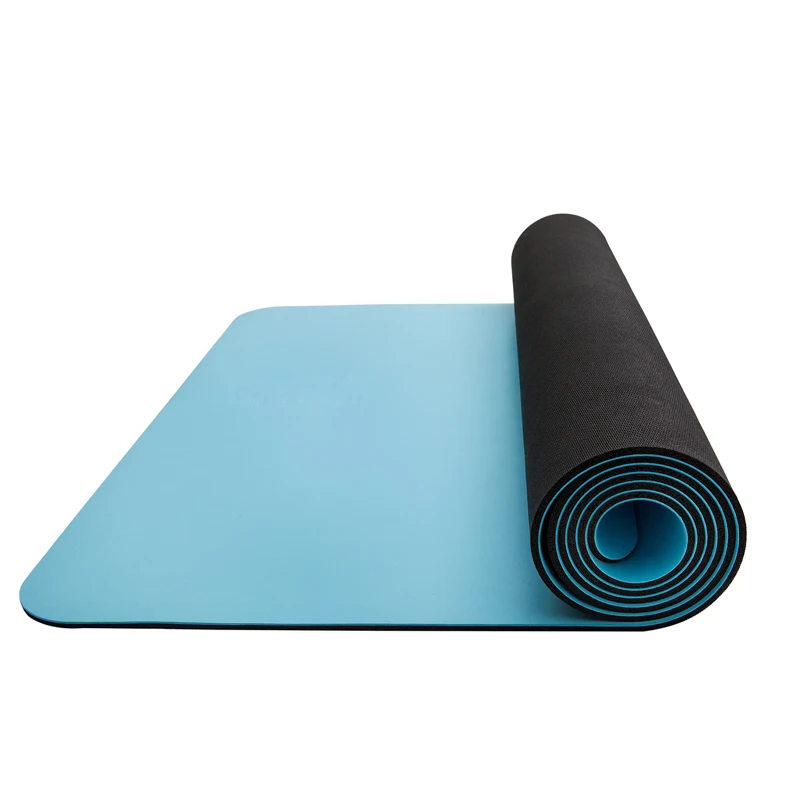 

Custom Oem Pattern Non Slip Natural Rubber Organic Yoga Mat, Purple,black,light blue,pink,green