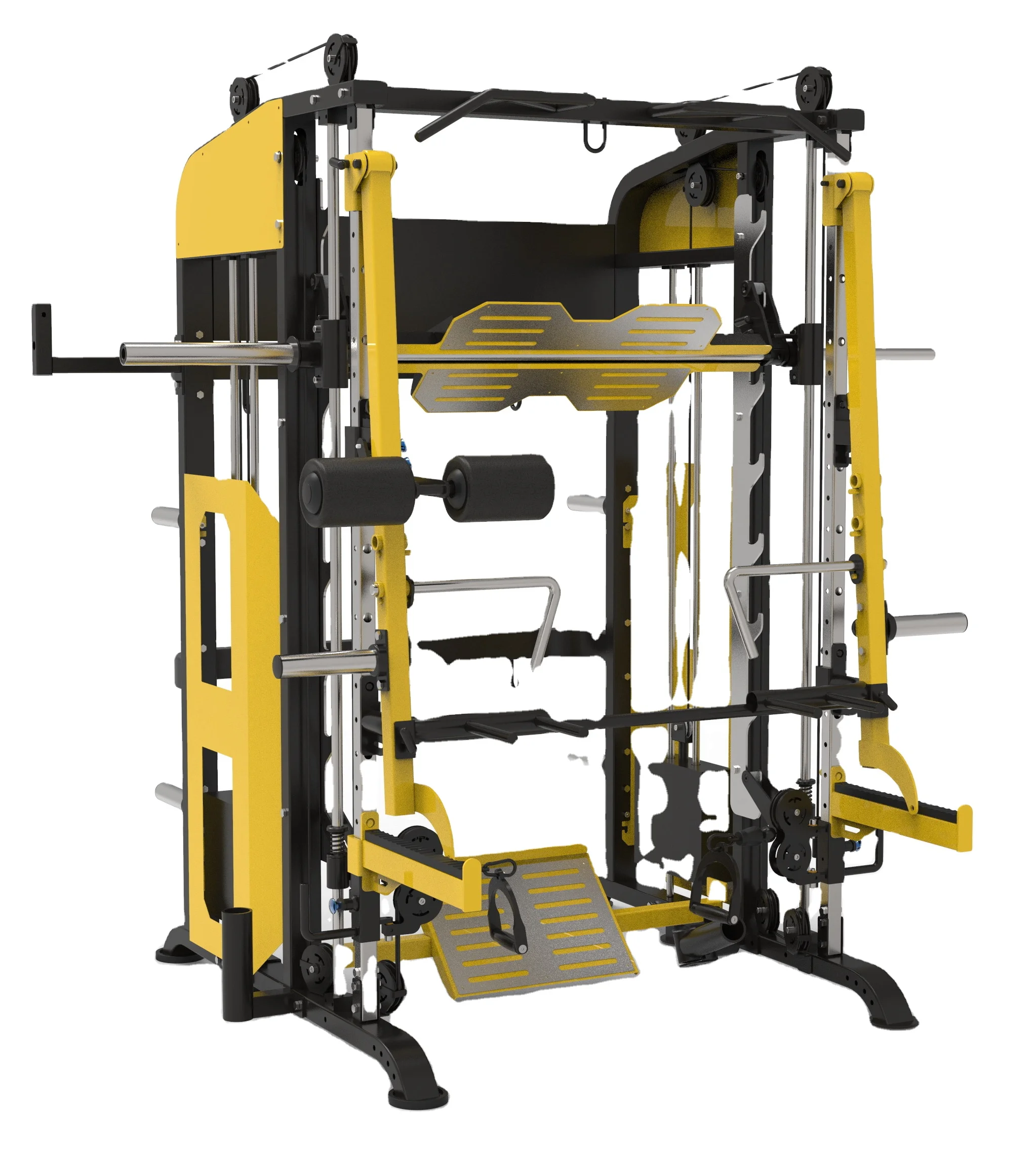 

ROARFIT Body Building Functional Trainer Power Cage Smith Machine Multi Power Rack, Customized