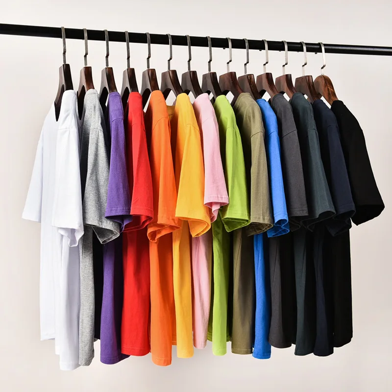 

Wholesale Prices Plus Size Men's T-Shirts Custom High Quality Men Plain T Shirt Summer Clothes For Men And Women, Various colors available