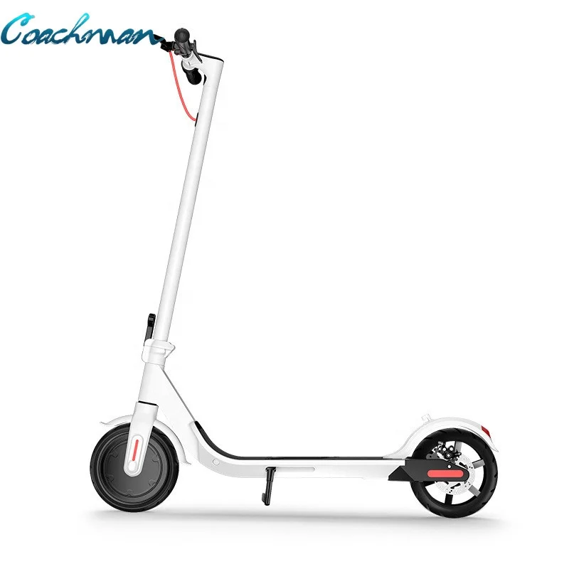 

Coachman 8.5 inch 30km/h fast speed load 200kg disc brake folding electric scooter emade in China