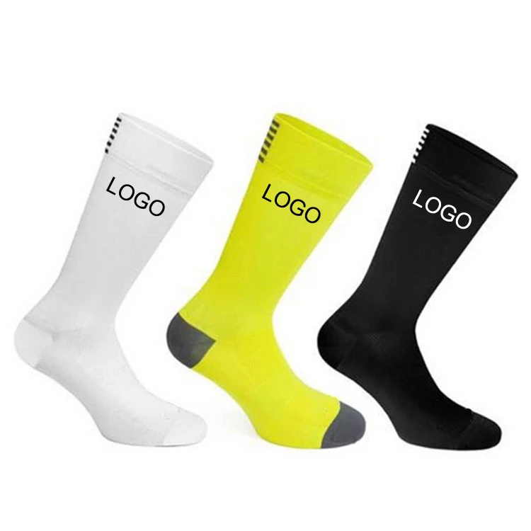 

Outdoor Polyamide Nylon Athletic Sport Crew Socks Men Custom Cycling Socks KYCY0001