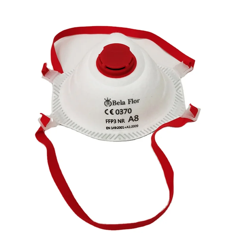 
Whitelist Manufacture Unbeatable Price offered EN149:2001+A1:2009 FFP1 FFP2 FFP3 Mould Mask Respirator with Ventil Valve NB CE 