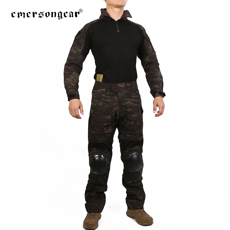 

EmersonGear Gen2 Combat Suit&Pants Black Multicam Uniform Military EM6971, Mc/mcbk/at/mcad/mctp/wl/ss/bl/gz/aor2