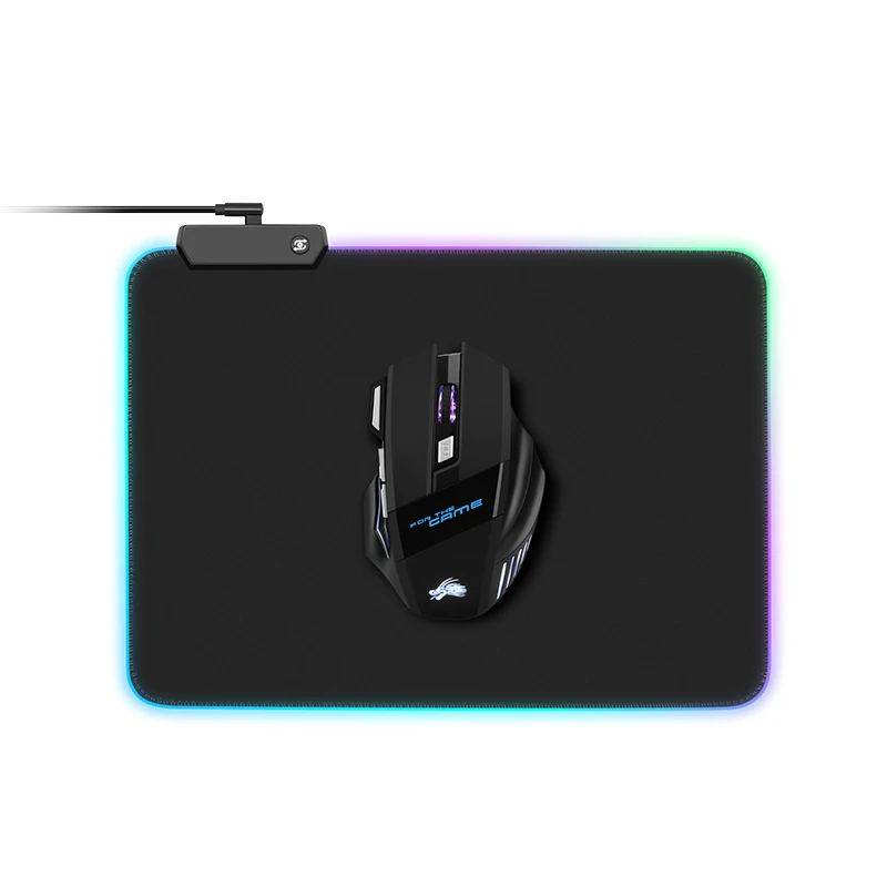 

Custom Stock Large XXL Cloth Extended Blank Sublimation RGB LED Gaming Gamer Mat Mouspad Mousepad Mouse Pad, Blank black