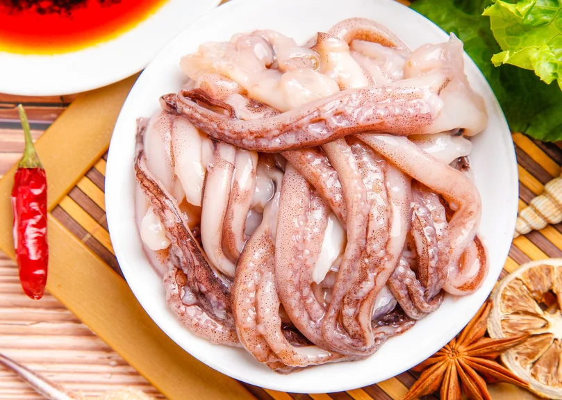 
High quality canned squid 170g 