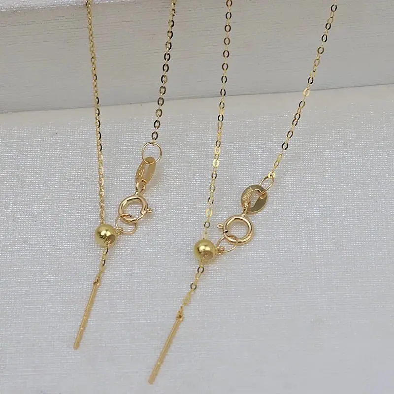 

Pure gold jewelry O-chain AU750 real gold 18k gold jewelry