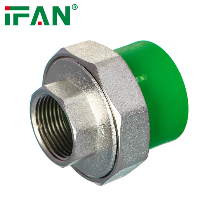 

IFAN ISO Certificate Equal Pipe Fittings Plumbing Material PN25 PPR Fitting PPR Union