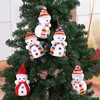 Christmas Snowman Doll For Home XmasTree Hanging Decorations Children's Gift Tiny Toy