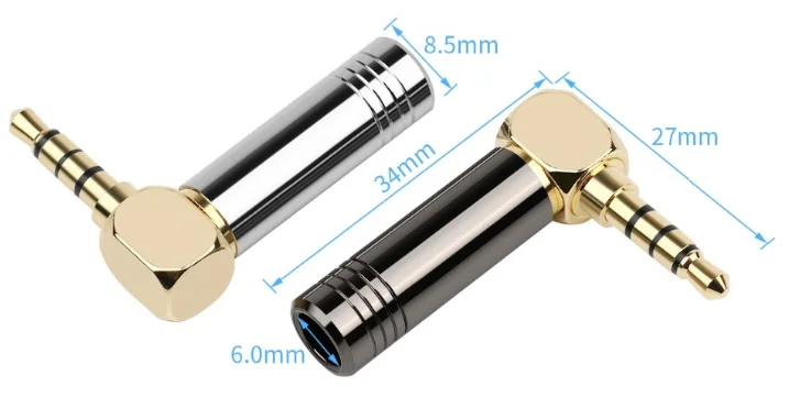 3.5mm Stereo 4 Pole Right Trrs Angle 90 