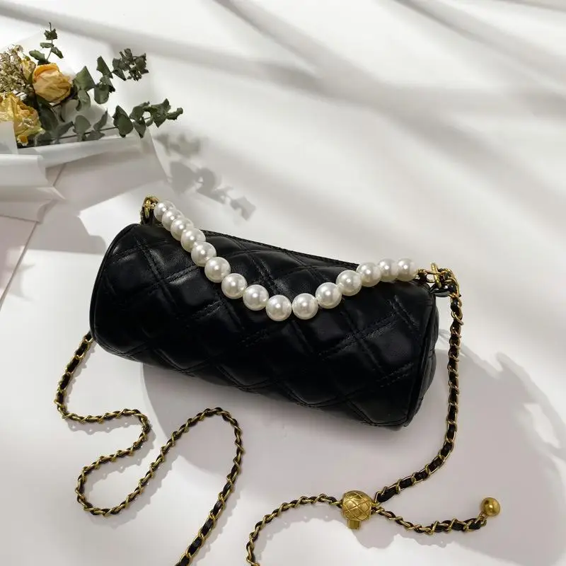 

2022 Summer New Trendy Western Style Chain Crossbody Bag Ins Shoulder Bucket Bag