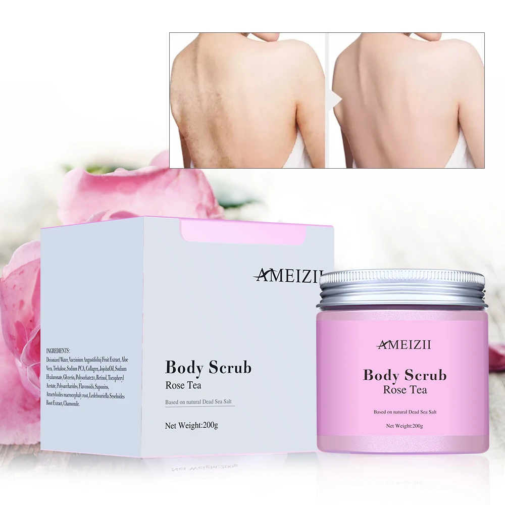 

OEM ODM Sea Salt Body Scrub Exfoliante Nourishing Whitening Skin Care Face And Body Firming Spa Salt Scrub Private Label