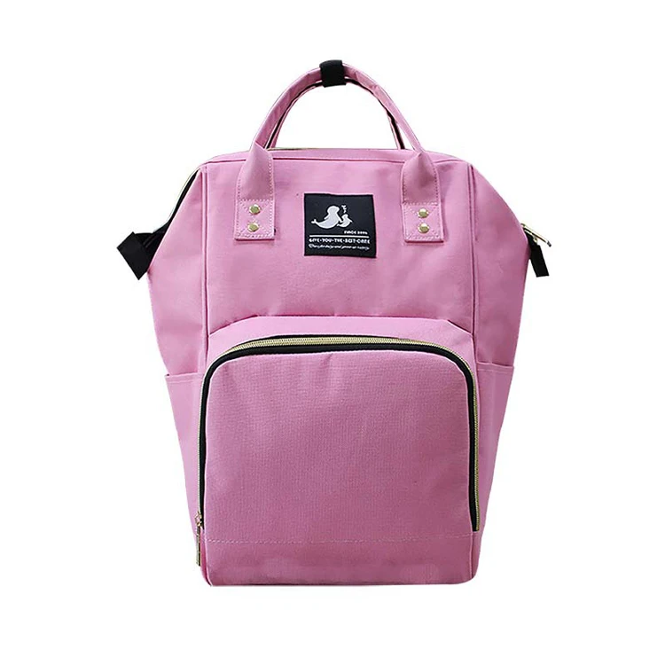 

Wholesale Low MOQ mommy bag baby diaper backpack multifunction designer and baby hospital bags mommy bags, Customizable