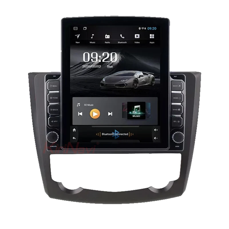 

KiriNavi 9.7" Android 10 Car Radio For Renault Kadjar Navigation GPS dvd player stereos Car video audio DSP BT WIFI 2015 - 2019