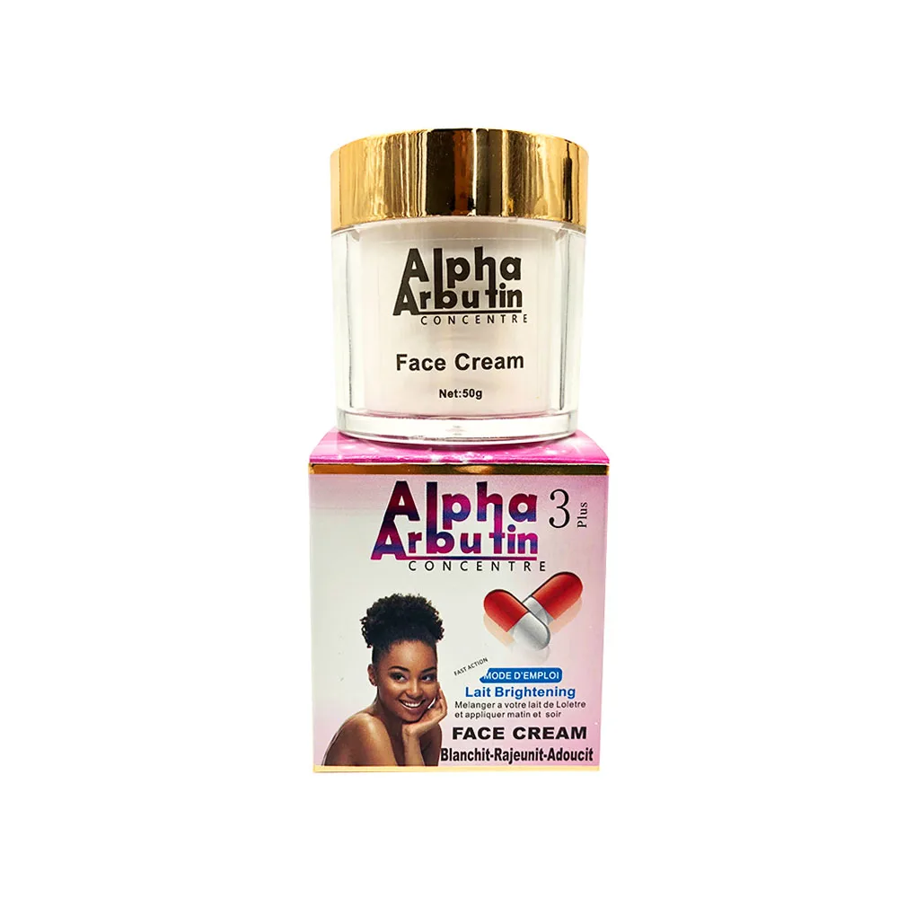 

Alpha Arbutin 3+ Face Cream Promotes Even Skin Color and Healthy Highly Effective Cream for Moisturizing and Brightening