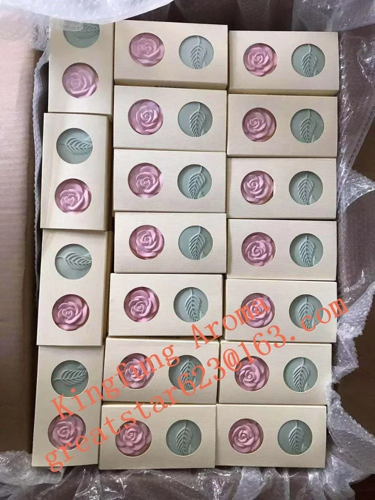 
Japan Customized Round Shape Rose Flower Wholesale Aroma Fragrance Scented Ceramic Stone Diffuser Gift Set For Air Freshener 